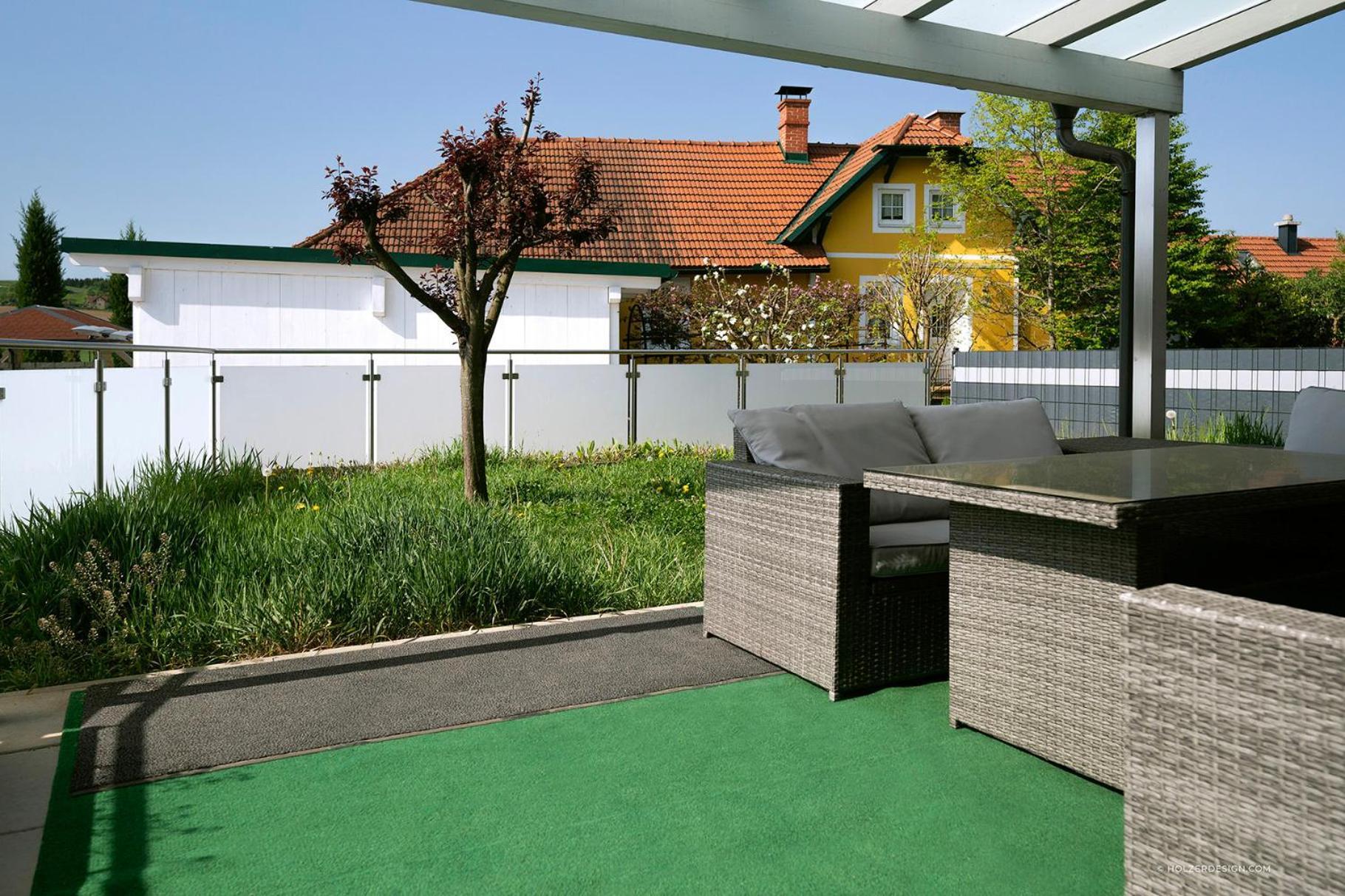 Apartment Mit Garten Dobl-Zwaring Exteriör bild
